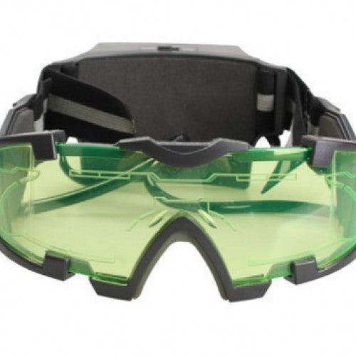 Night Vision Goggles Green Tinted Lens LED Lights