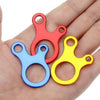 3pcs 3 Hole Aluminum Alloy Knotting Buckle Tool