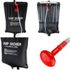 Portable Solar Energy Heated Camp Shower Pipe Bag